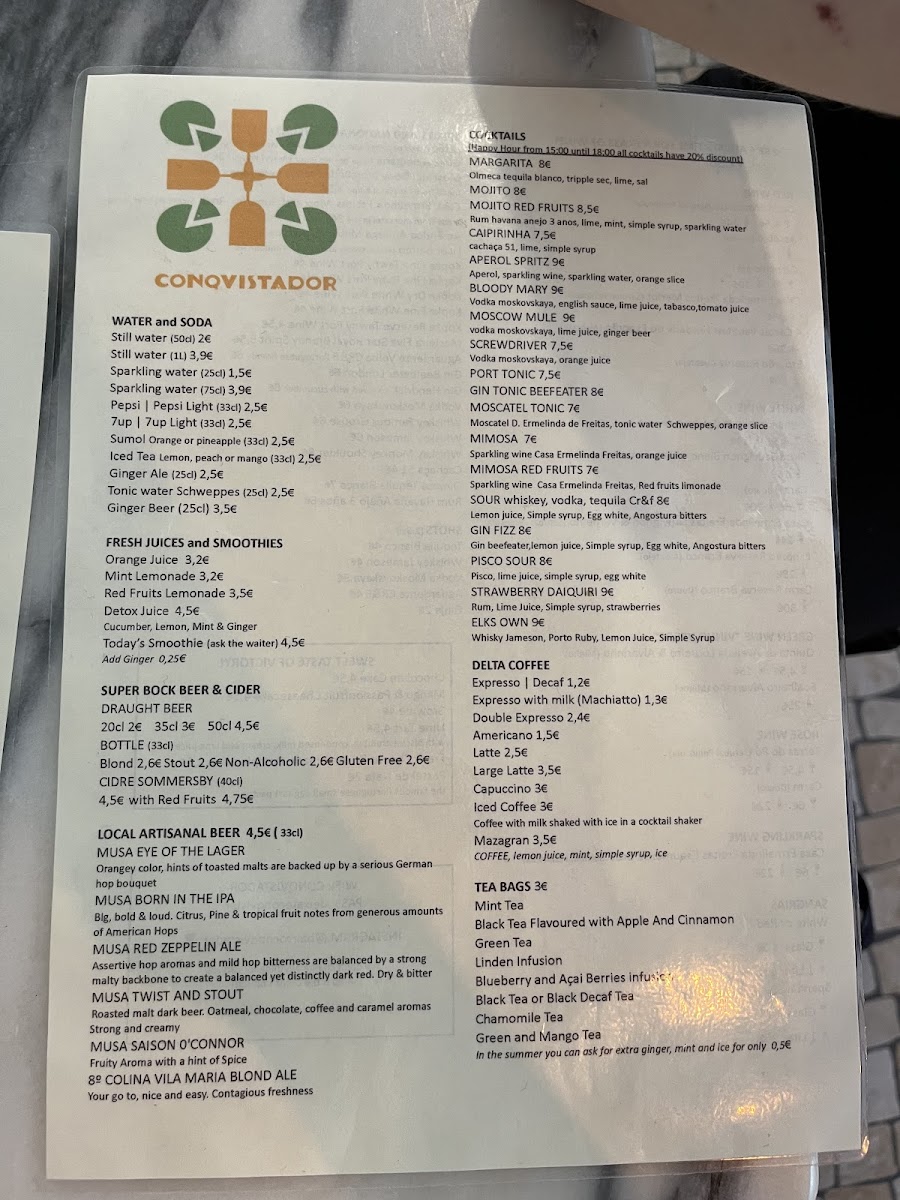 Menu Conqvistador Brunch Cafe-1