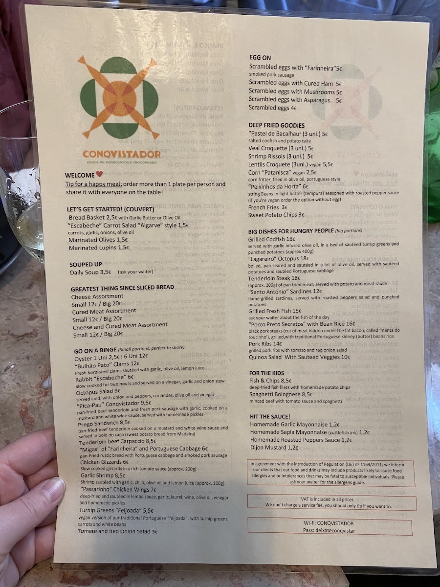 Menu Conqvistador Brunch Cafe-10