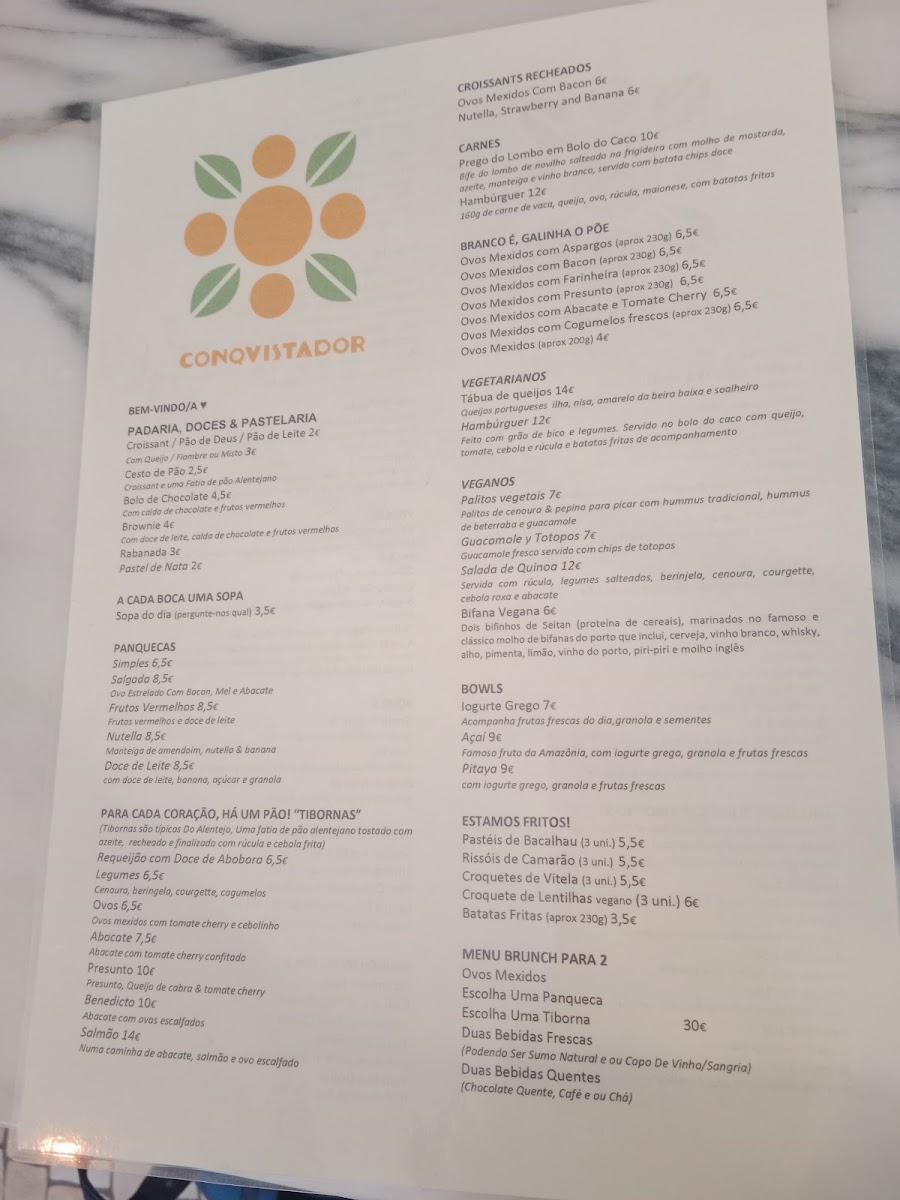 Menu Conqvistador Brunch Cafe-2