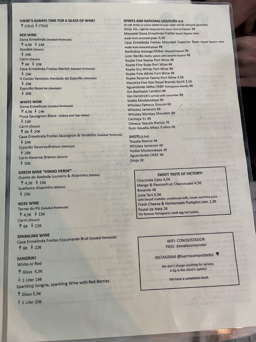 Menu Conqvistador Brunch Cafe-3