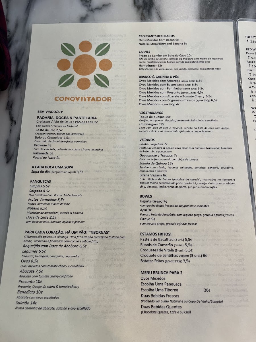Menu Conqvistador Brunch Cafe-6
