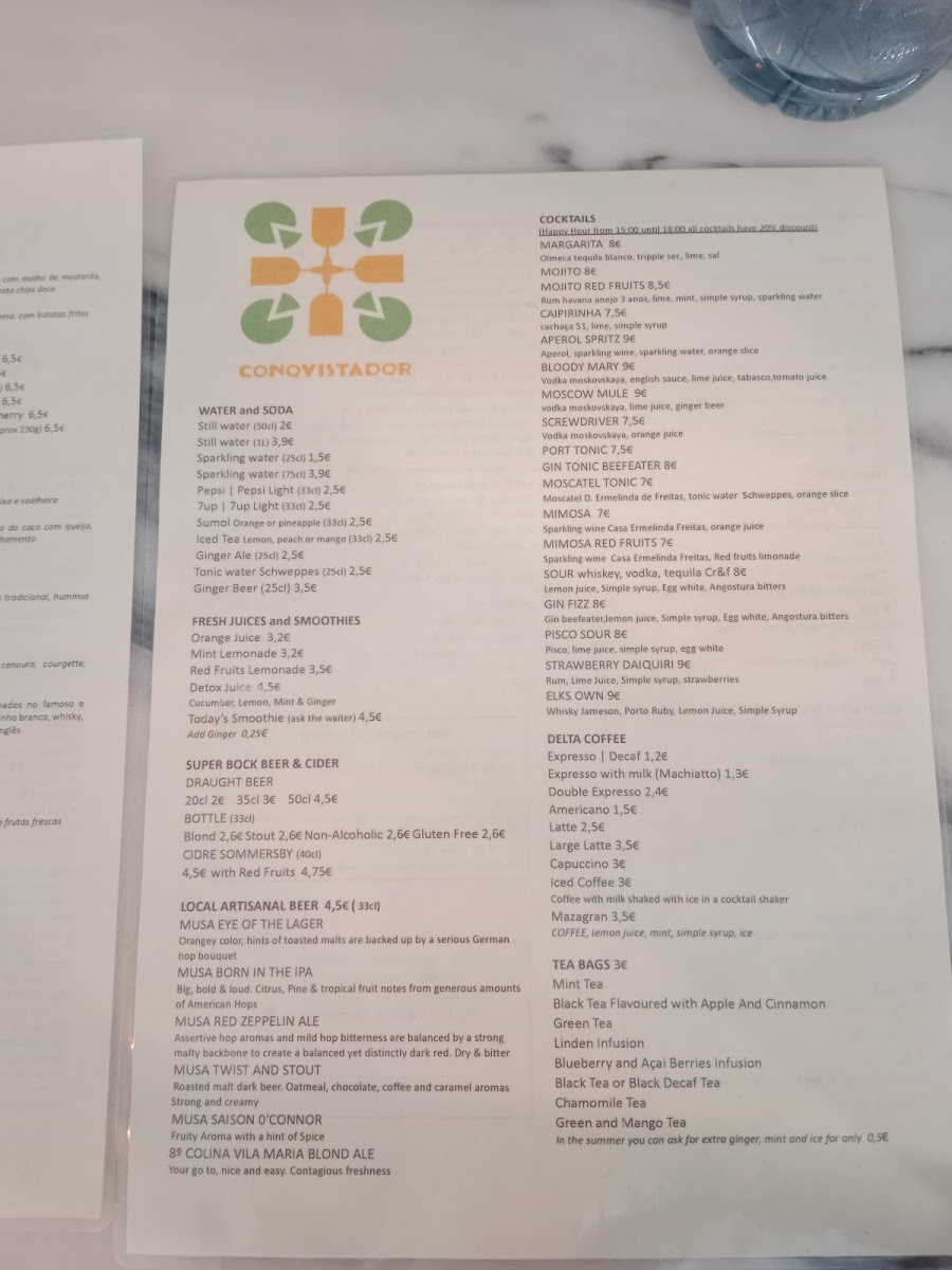 Menu Conqvistador Brunch Cafe-8